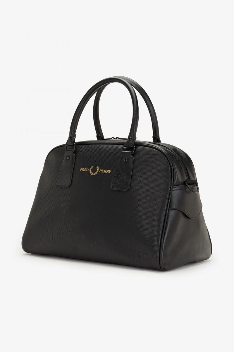 Black Fred Perry Piqué Textured Grip Women's Bags | PH 1826EBCX